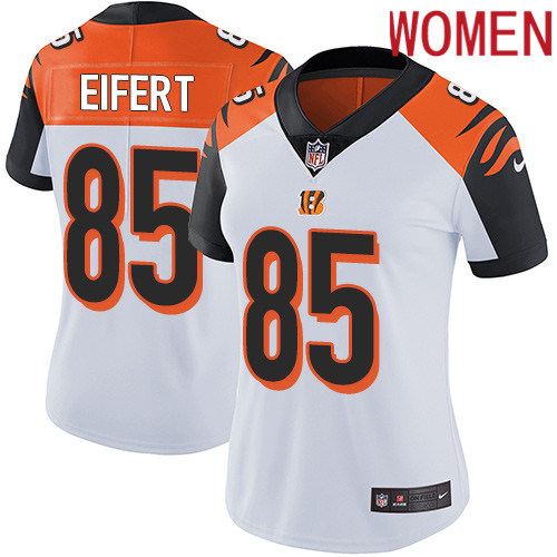 2019 Women Cincinnati Bengals #85 Eifert white Nike Vapor Untouchable Limited NFL Jersey